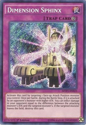 Image of Dimension Sphinx (MVP1-ENS23) - The Dark Side of Dimensions Movie Pack: Secret Edition 1st Edition