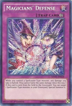 Image of Magicians' Defense (MVP1-ENS28) - The Dark Side of Dimensions Movie Pack: Secret Edition 1st Edition