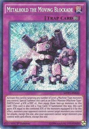 Image of Metalhold the Moving Blockade (MVP1-ENS30) - The Dark Side of Dimensions Movie Pack: Secret Edition 1st Edition