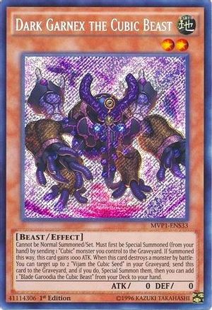 Image of Dark Garnex the Cubic Beast (MVP1-ENS33) - The Dark Side of Dimensions Movie Pack: Secret Edition 1st Edition
