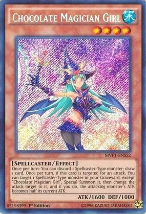 Image of Chocolate Magician Girl (MVP1-ENS52) - The Dark Side of Dimensions Movie Pack: Secret Edition 1st Edition