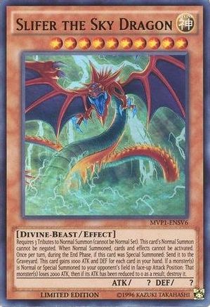 Image of Slifer the Sky Dragon (UR) (MVP1-ENSV6) - The Dark Side of Dimensions Movie Pack: Secret Edition Limited