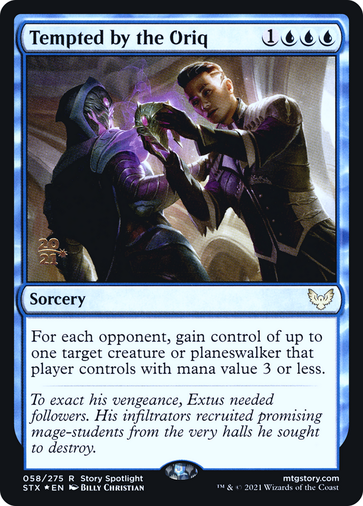 Image of Tempted by the Oriq (PRE-058) - Strixhaven: School of Mages Promos Foil