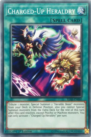 Image of Charged-Up Heraldry (IGAS-EN060) - Ignition Assault 1st Edition