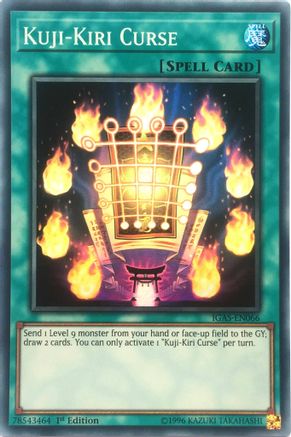 Image of Kuji-Kiri Curse (IGAS-EN066) - Ignition Assault 1st Edition