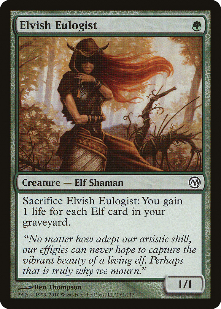 Image of Elvish Eulogist (DPA-061) - Duels of the Planeswalkers