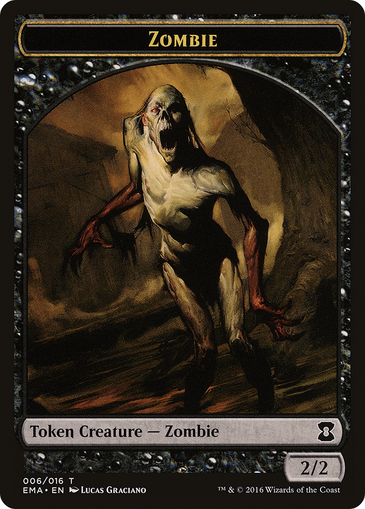 Image of Zombie Token (EMA-006) - Eternal Masters Tokens