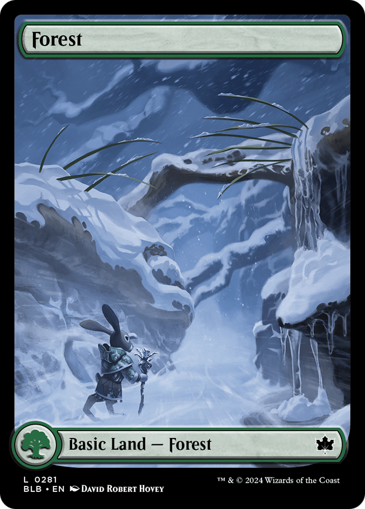 Image of Forest (0281) (BLB-281) - Bloomburrow Foil