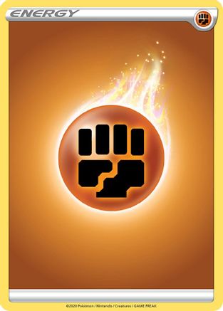 Image of Fighting Energy  - Reverse Holofoil SWSH01 Sword & Shield Base Set - Common