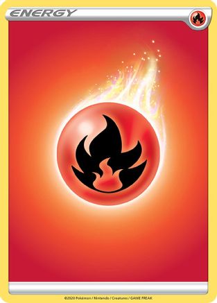 Image of Fire Energy  SWSH01 Sword & Shield Base Set - Common