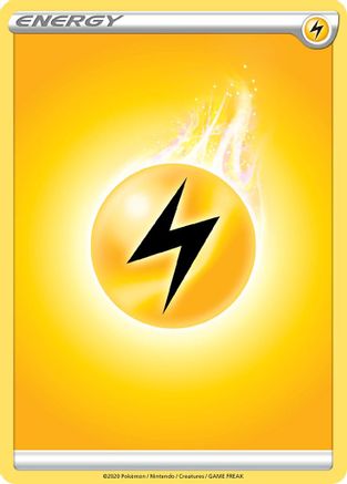 Image of Lightning Energy  SWSH01 Sword & Shield Base Set - Common