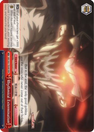 Image of Rhythmical Extermination (RRR) (GBS/S63-TE09R RRR) - Goblin Slayer