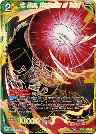 Image of Dr. Gero, Progenitor of Terror (SPR) (BT9-115) - Universal Onslaught