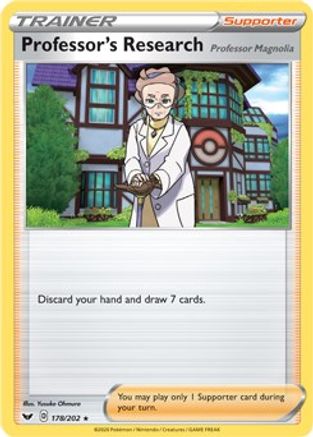 Image of Professor's Research 178/202  Deck Exclusives - Rare