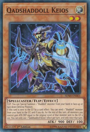 Image of Qadshaddoll Keios (SDSH-EN001) - Structure Deck: Shaddoll Showdown Unlimited