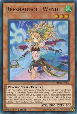 Image of Reeshaddoll Wendi (SDSH-EN002) - Structure Deck: Shaddoll Showdown Unlimited