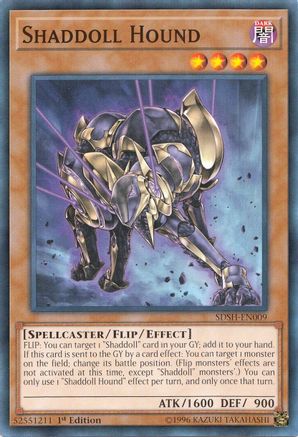 Image of Shaddoll Hound (SDSH-EN009) - Structure Deck: Shaddoll Showdown Unlimited