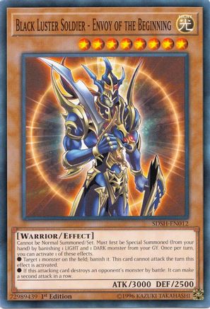 Image of Black Luster Soldier - Envoy of the Beginning (SDSH-EN012) - Structure Deck: Shaddoll Showdown Unlimited