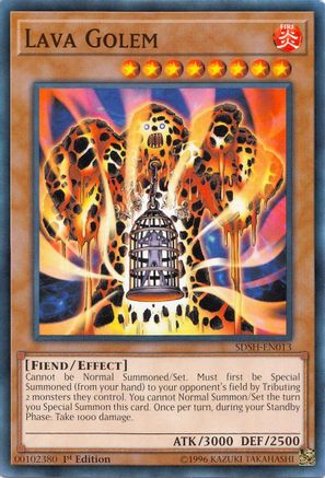Image of Lava Golem (SDSH-EN013) - Structure Deck: Shaddoll Showdown 1st Edition