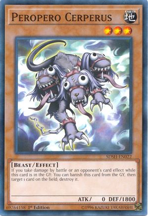Image of Peropero Cerperus (SDSH-EN022) - Structure Deck: Shaddoll Showdown 1st Edition
