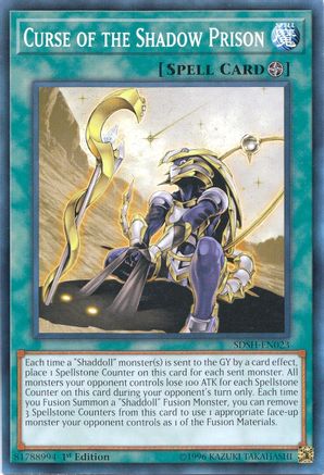 Image of Curse of the Shadow Prison (SDSH-EN023) - Structure Deck: Shaddoll Showdown Unlimited