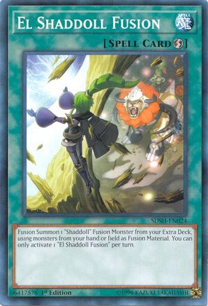 Image of El Shaddoll Fusion (SDSH-EN024) - Structure Deck: Shaddoll Showdown 1st Edition