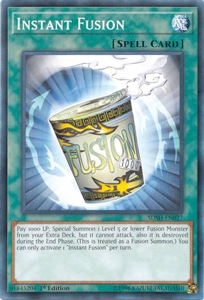 Image of Instant Fusion (SDSH-EN027) - Structure Deck: Shaddoll Showdown 1st Edition