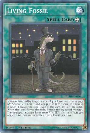 Image of Living Fossil (SDSH-EN030) - Structure Deck: Shaddoll Showdown 1st Edition