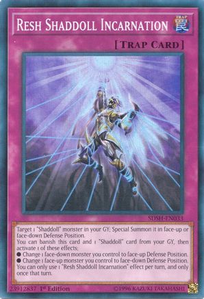 Image of Resh Shaddoll Incarnation (SDSH-EN033) - Structure Deck: Shaddoll Showdown Unlimited