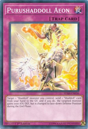 Image of Purushaddoll Aeon (SDSH-EN036) - Structure Deck: Shaddoll Showdown Unlimited