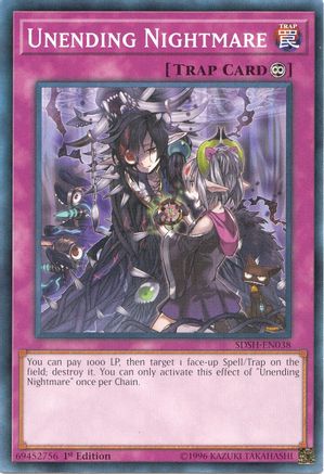 Image of Unending Nightmare (SDSH-EN038) - Structure Deck: Shaddoll Showdown 1st Edition