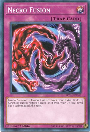 Image of Necro Fusion (SDSH-EN039) - Structure Deck: Shaddoll Showdown 1st Edition