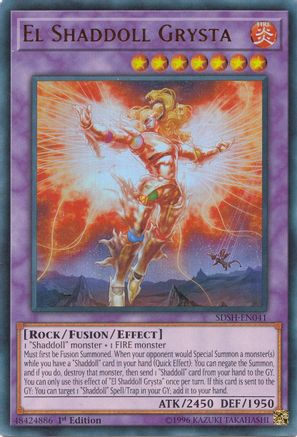 Image of El Shaddoll Grysta (SDSH-EN041) - Structure Deck: Shaddoll Showdown Unlimited