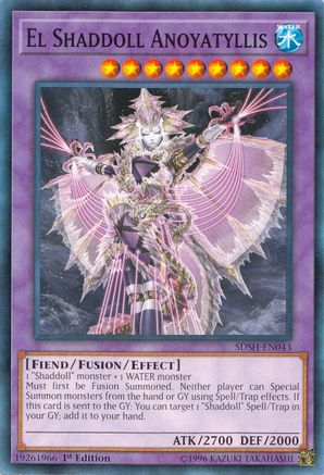 Image of El Shaddoll Anoyatyllis (SDSH-EN043) - Structure Deck: Shaddoll Showdown Unlimited