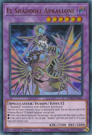 Image of El Shaddoll Apkallone (SDSH-EN045) - Structure Deck: Shaddoll Showdown Unlimited