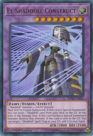 Image of El Shaddoll Construct (SDSH-EN046) - Structure Deck: Shaddoll Showdown Unlimited