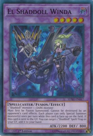Image of El Shaddoll Winda (SDSH-EN047) - Structure Deck: Shaddoll Showdown 1st Edition