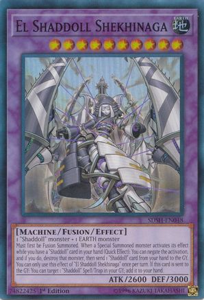 Image of El Shaddoll Shekhinaga (SDSH-EN048) - Structure Deck: Shaddoll Showdown Unlimited