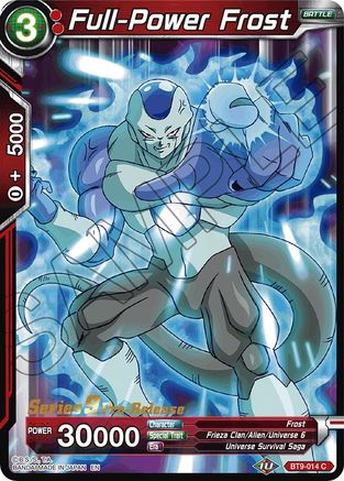 Image of Full-Power Frost (BT9-014) - Universal Onslaught PreRelease Cards