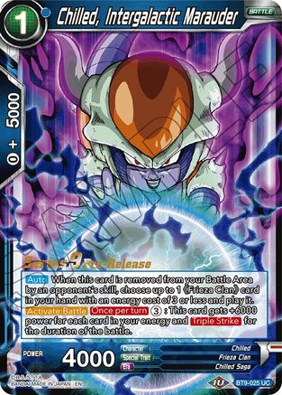 Image of Chilled, Intergalactic Marauder (BT9-025) - Universal Onslaught PreRelease Cards