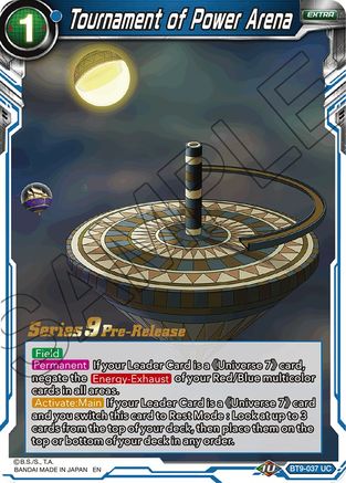 Image of Tournament of Power Arena (BT9-037) - Universal Onslaught PreRelease Cards
