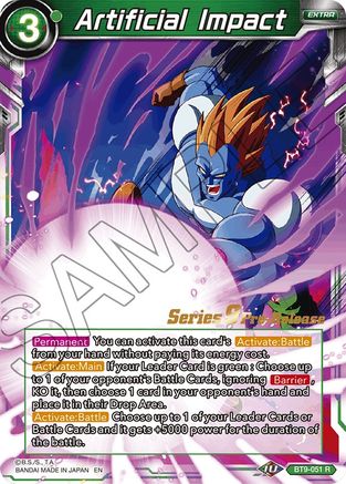 Image of Artificial Impact (BT9-051) - Universal Onslaught PreRelease Cards