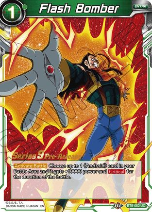 Image of Flash Bomber (BT9-052) - Universal Onslaught PreRelease Cards