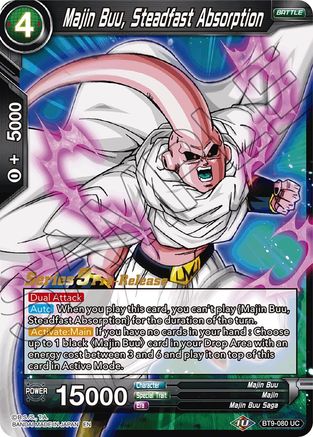 Image of Majin Buu, Steadfast Absorption (BT9-080) - Universal Onslaught PreRelease Cards