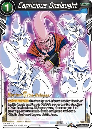 Image of Capricious Onslaught (BT9-085) - Universal Onslaught PreRelease Cards