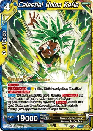 Image of Celestial Union Kefla (BT9-092) - Universal Onslaught PreRelease Cards