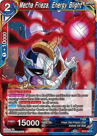 Image of Mecha Frieza, Energy Blight (BT9-102) - Universal Onslaught PreRelease Cards