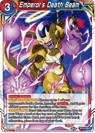 Image of Emperor's Death Beam (BT9-109) - Universal Onslaught PreRelease Cards