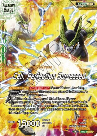 Image of Cell // Cell, Perfection Surpassed (BT9-112) - Universal Onslaught PreRelease Cards