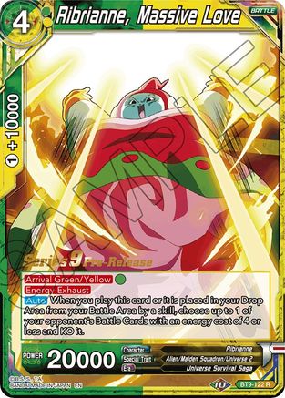 Image of Ribrianne, Massive Love (BT9-122) - Universal Onslaught PreRelease Cards